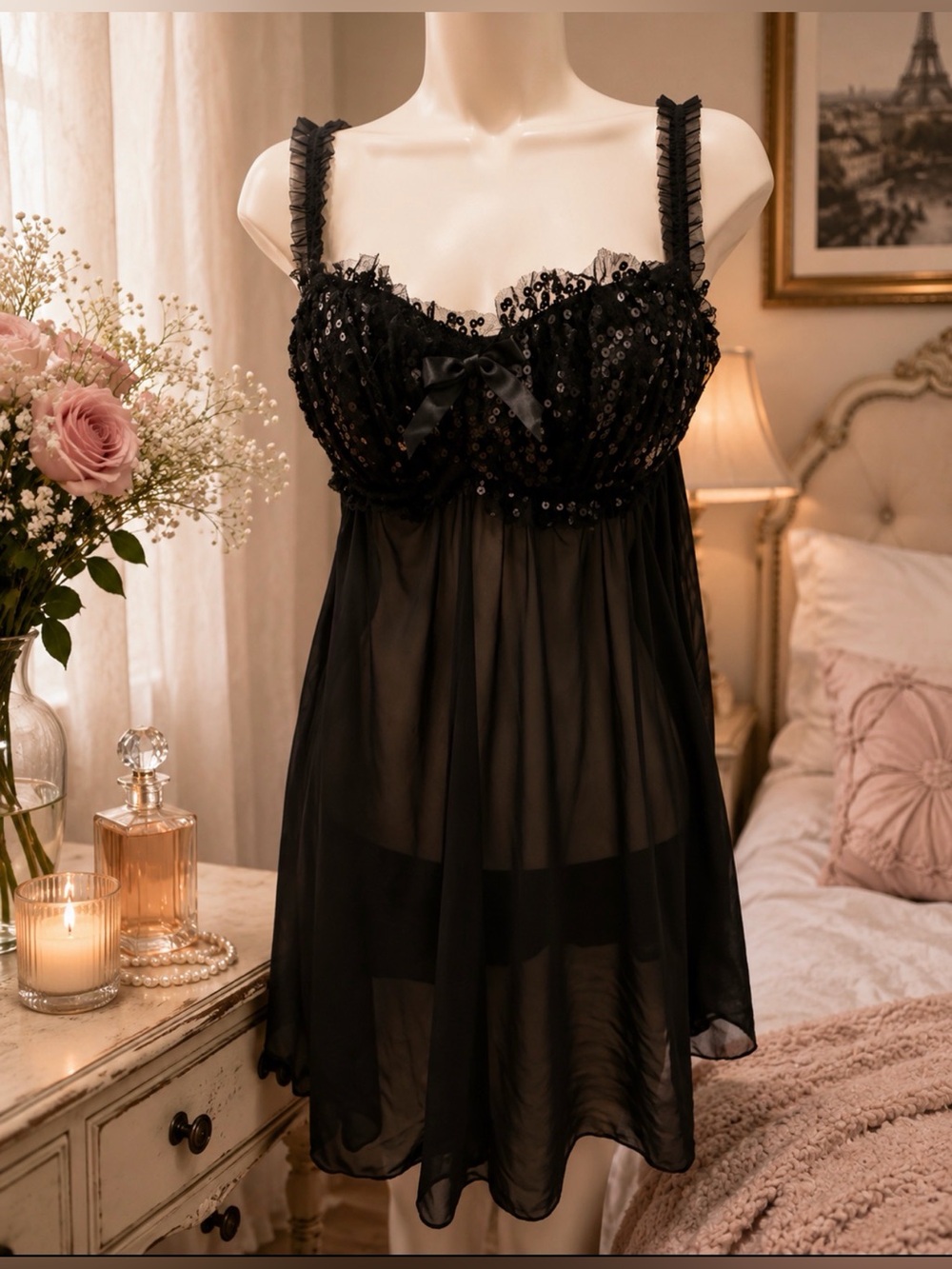 Frederick's of Hollywood black top